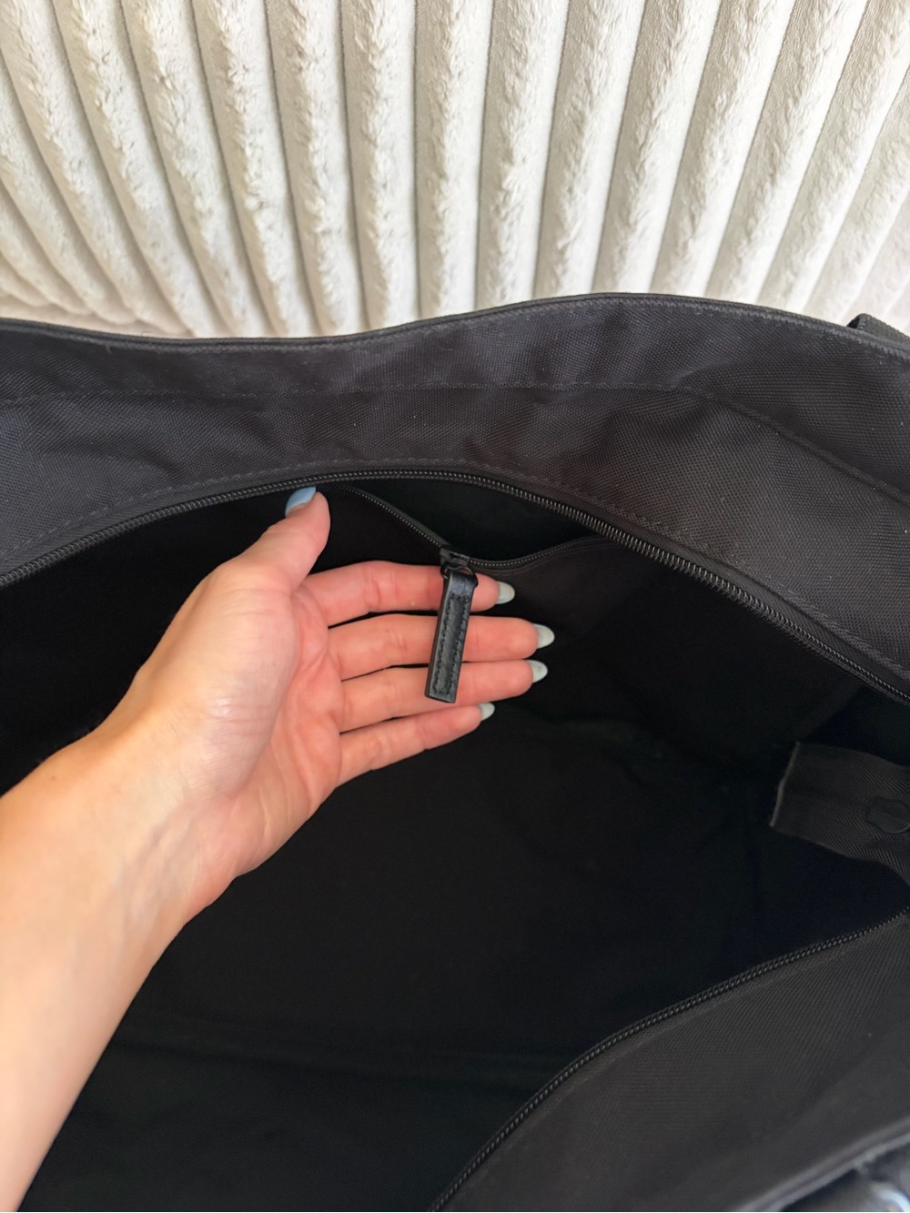 Beis Black Tote Bag - Picture 3 of 6